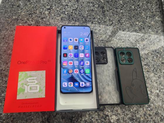One plus 10 pro256/12מצב חדש