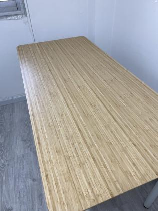 שולחן כתיבה, במבוק/לבן,‎ 140x65 ס״מANF...