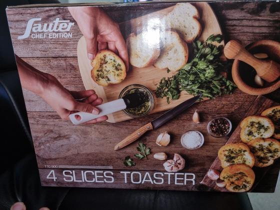 טוסטר חדש לחוטין דגם TTC