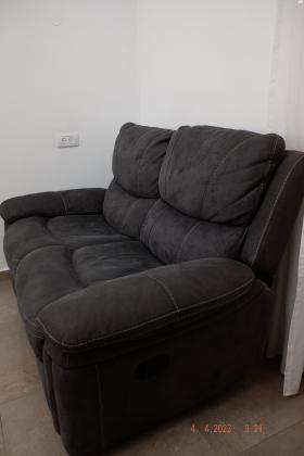 ספה ריקליינר ב 2 המושבים,
