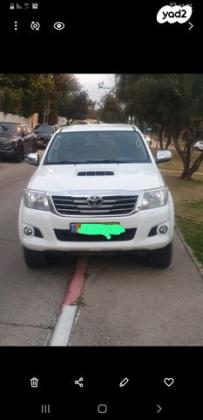 טויוטה היילקס ויגו 4X4 4X4 דאבל קבינה אוט' דיזל 3.0 (171 כ''ס) דיזל 2013 למכירה בבאר שבע