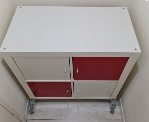 כוורת עץ 4 תאים עם