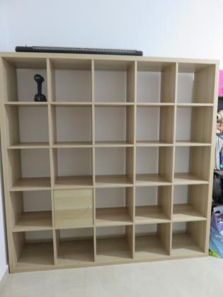 ארון כוורת 25 תאים,צבע עץ