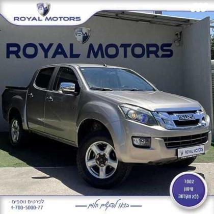 איסוזו 4X4 D-MAX 4X4 S דאבל קבינה אוט' דיזל 2.5 (163 כ''ס) דיזל 2013 למכירה בקרית שמונה