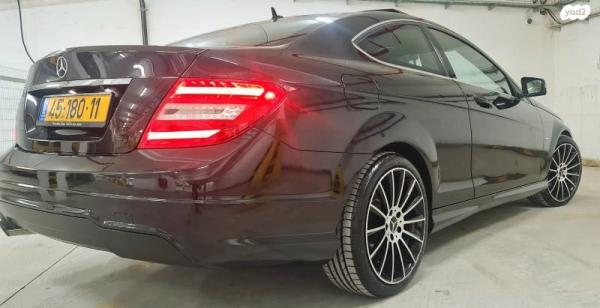 מרצדס C-Class קופה / קבריולט C180 אוט' 1.6 (156 כ''ס) בנזין 2013 למכירה בחיפה