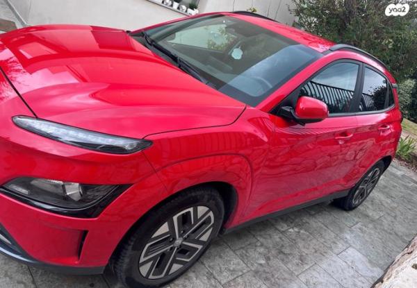 יונדאי קונה EV אוט' חשמלי (136 כ''ס) חשמלי 2022 למכירה בכפר דניאל