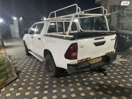 טויוטה היילקס 4X4 4X4 Active דאבל קבינה ידני דיזל 2.4 (150 כ''ס) דיזל 2018 למכירה בפוריידיס