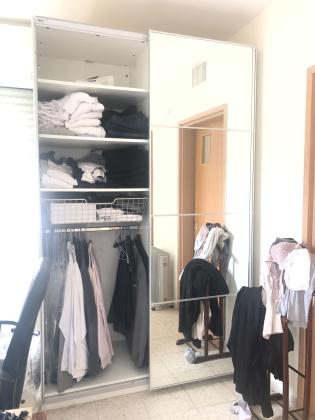 ארון בגדים איקאה 2 דלתות