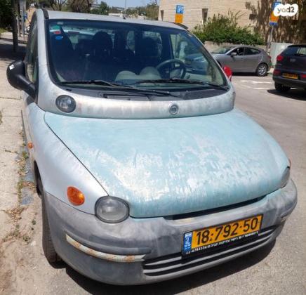 פיאט מולטיפלה SX ידני 1.6 (103 כ''ס) בנזין 2003 למכירה בירושלים