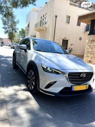 מאזדה CX-3 Pure White אוט' 2.0 (156 כ"ס) בנזין 2019 למכירה בתל אביב יפו