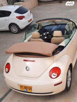 פולקסווגן חיפושית החדשה S קבריולט אוט' 2.5 בנזין 2008 למכירה בירושלים