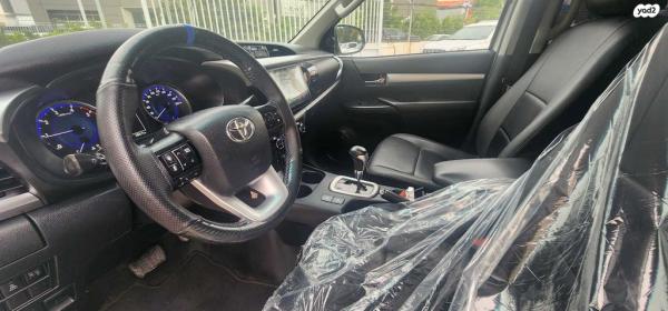 טויוטה היילקס 4X4 4X4 Adventure דאבל קבינה אוט' דיזל 2.4 (150 כ''ס) דיזל 2018 למכירה בחיפה