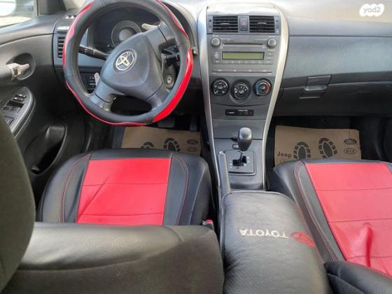 טויוטה קורולה Sun רובוטית 1.6 (124 כ"ס) בנזין 2009 למכירה בערערה בנגב