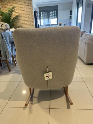 כסא נדנדה Oscar בצבע אפור