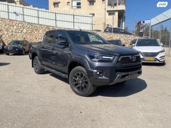 טויוטה היילקס 4X4 4X4 Sahara דאבל קבינה אוט' דיזל 2.8 (204 כ''ס) דיזל 2023 למכירה בשפרעם