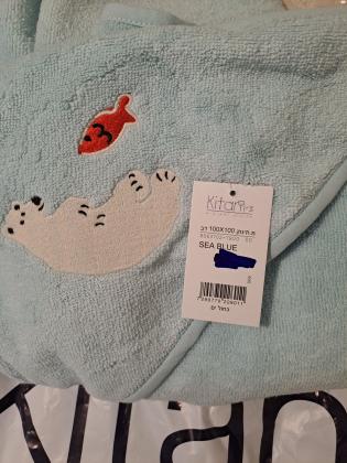 מגבת לתינוק עם מקום לראש