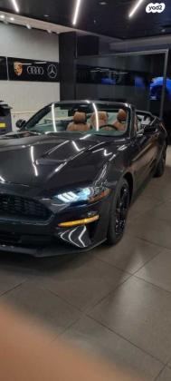 פורד מוסטנג Ecoboost Premium קבריולט אוט' 2.3 (310 כ''ס) בנזין 2023 למכירה בירושלים