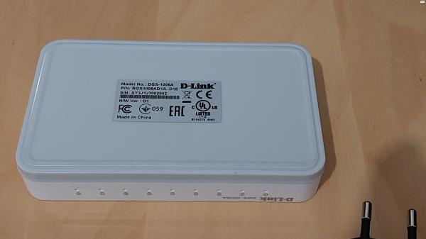 D Link DGS 1008A Switch
