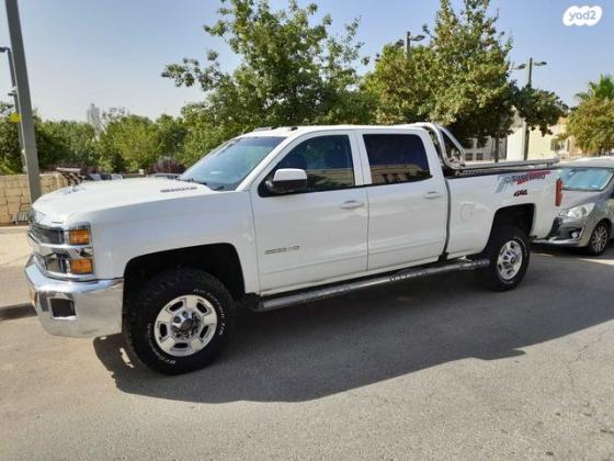 שברולט סילברדו 2500 4X4 LT תא כפול משא פתוח אוט' דיזל 6.6 (397 כ''ס) טורבו דיזל 2017 למכירה בירושלים