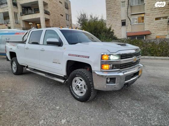 שברולט סילברדו 2500 4X4 LT תא כפול משא פתוח אוט' דיזל 6.6 (397 כ''ס) טורבו דיזל 2017 למכירה בירושלים