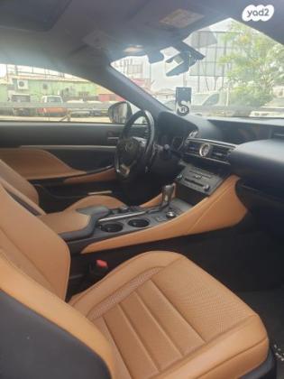 לקסוס RC RC200T Luxury קופה אוט' 2.0 (245 כ"ס) בנזין 2017 למכירה בתל אביב יפו