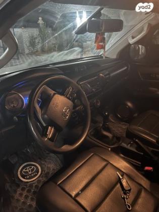 טויוטה היילקס 4X4 4X4 Active דאבל קבינה ידני דיזל 2.4 (150 כ''ס) דיזל 2018 למכירה בפוריידיס