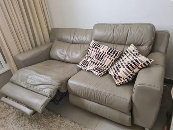 סלון אמריקן קומפורט מעור אמיתי