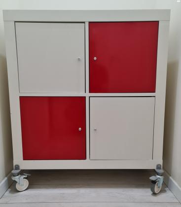 כוורת עץ 4 תאים עם