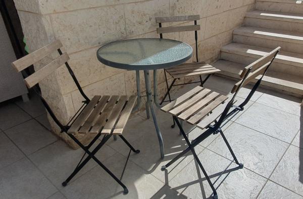 3 כסאות מתקפלים איקאה דגם TARNO כחדשים