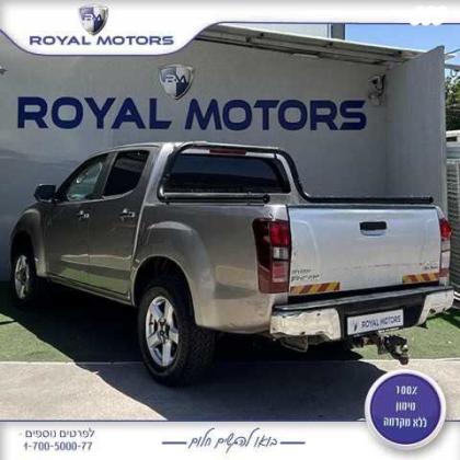 איסוזו 4X4 D-MAX 4X4 S דאבל קבינה אוט' דיזל 2.5 (163 כ''ס) דיזל 2013 למכירה בקרית שמונה