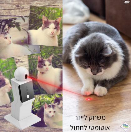 מצביע הלייזר נע על פני