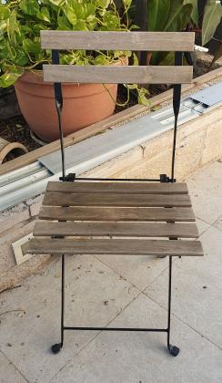 3 כסאות מתקפלים איקאה דגם TARNO כחדשים