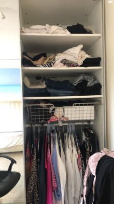 ארון בגדים איקאה 2 דלתות