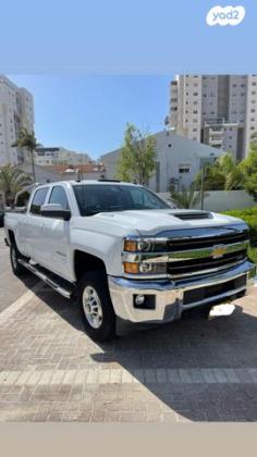 שברולט סילברדו 2500 4X4 LT דאבל קבינה אוט' דיזל 6.6 (445 כ''ס) דיזל 2019 למכירה באשדוד