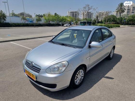 יונדאי אקסנט (עד 2012) GL אוט' 1.4 (97 כ''ס) בנזין 2010 למכירה ברחובות