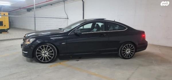 מרצדס C-Class קופה / קבריולט C180 אוט' 1.6 (156 כ''ס) בנזין 2013 למכירה בחיפה
