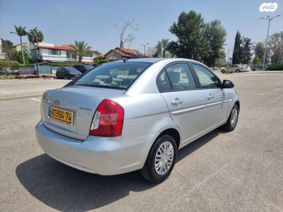 יונדאי אקסנט (עד 2012) GL אוט' 1.4 (97 כ''ס) בנזין 2010 למכירה ברחובות