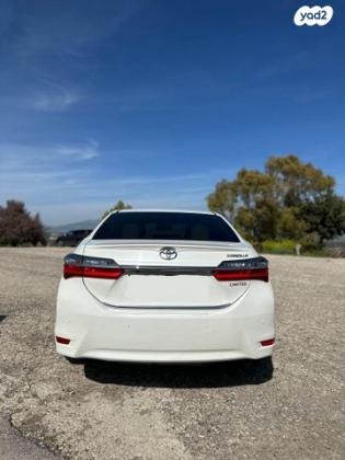 טויוטה קורולה Limited אוט' 1.6 (132 כ''ס) בנזין 2018 למכירה בקרית שמונה