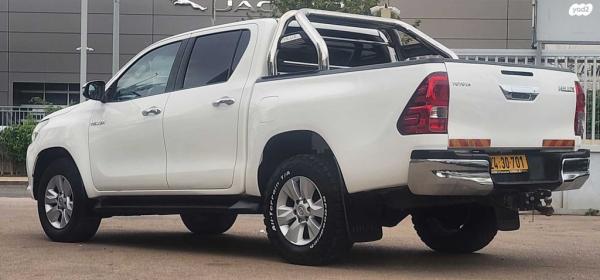 טויוטה היילקס 4X4 4X4 Adventure דאבל קבינה אוט' דיזל 2.4 (150 כ''ס) דיזל 2018 למכירה בחיפה