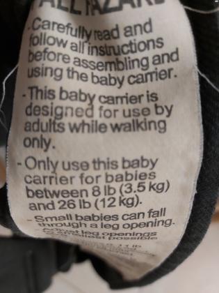 BABY BJORN מנשא לתינוק