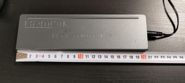 מפצל HDMI מכניסה אחת ל