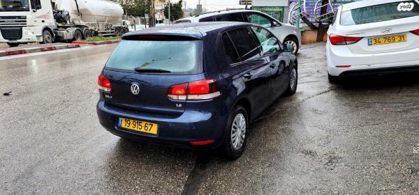 פולקסווגן גולף Trendline ידני 5 דל' 1.6 (102 כ"ס) בנזין 2009 למכירה בירושלים