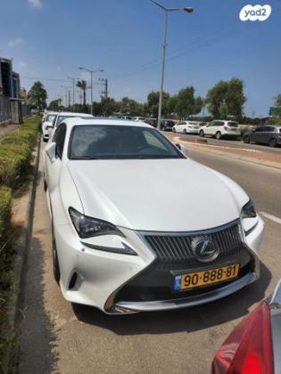 לקסוס RC RC200T Luxury קופה אוט' 2.0 (245 כ"ס) בנזין 2017 למכירה בתל אביב יפו