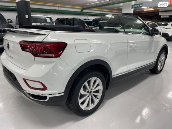 פולקסווגן T- Roc Style קבריולט אוט' 1.5 (150 כ"ס) בנזין 2023 למכירה בהרצליה
