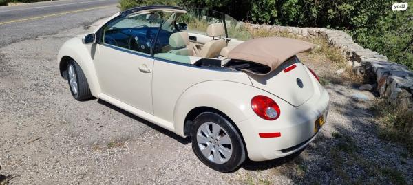 פולקסווגן חיפושית החדשה S קבריולט אוט' 2.5 בנזין 2008 למכירה בירושלים