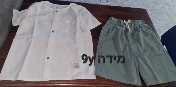 בגדים לבנים מידה 9