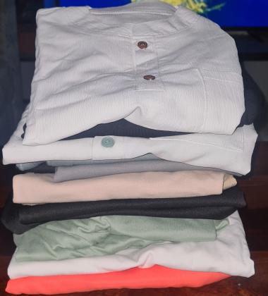 בגדים לבנים מידה 9