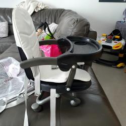 כיסא אוכל לתינוק שמתחבר לכיסא