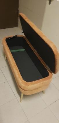 דרגש מיטה נפתח עם אחסון