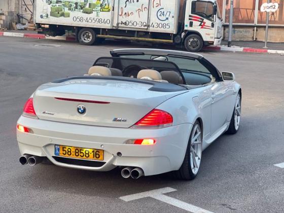 ב.מ.וו סדרה 6 650I קבריולט אוט' 4.8 (367 כ''ס) בנזין 2010 למכירה בירושלים